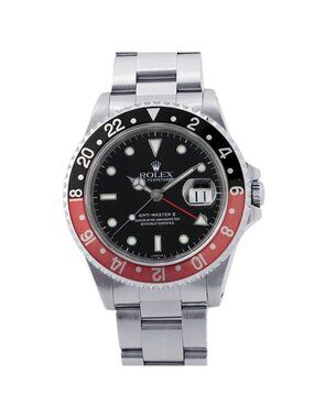 Rolex GMT-Master 2 Date Number Watch Black Dial